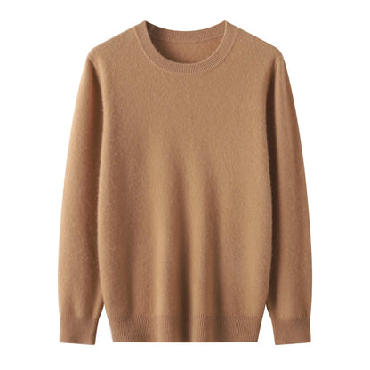 Men's 100% Merino Wool Crew Neck Sweater