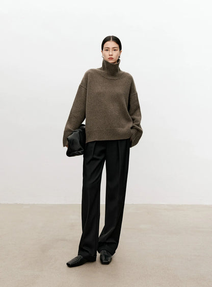 The Bauhaus Cashmere Turtleneck Knit