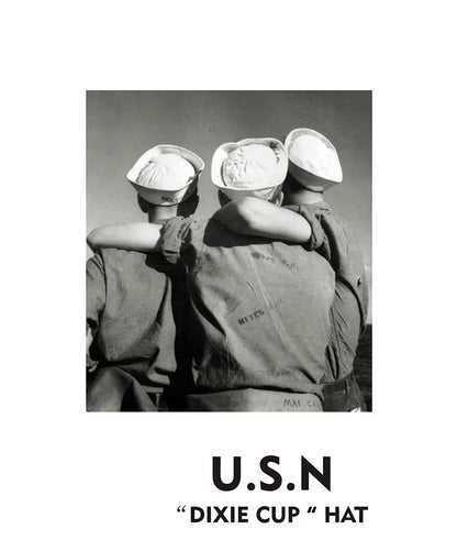 The Sea Dog's Crown: Authentic Vintage Men's US Navy-Style Sailor Cap