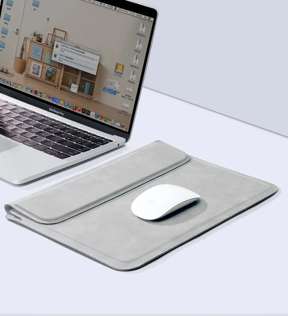 Home & Office : Transformative Laptop Tablet Sleeve Case & Pouch; Desk System