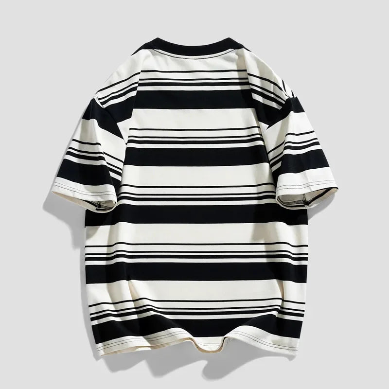 The Striped Heavyweight: Your Summer Uniform, Refined