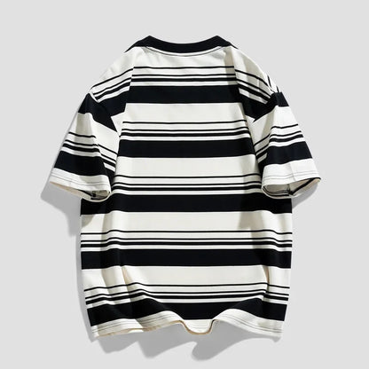 The Striped Heavyweight: Your Summer Uniform, Refined