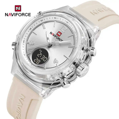 The Navigator: Women's Multifunctional Dual-Time Sport-Chic Quartz Movement Wristwatch