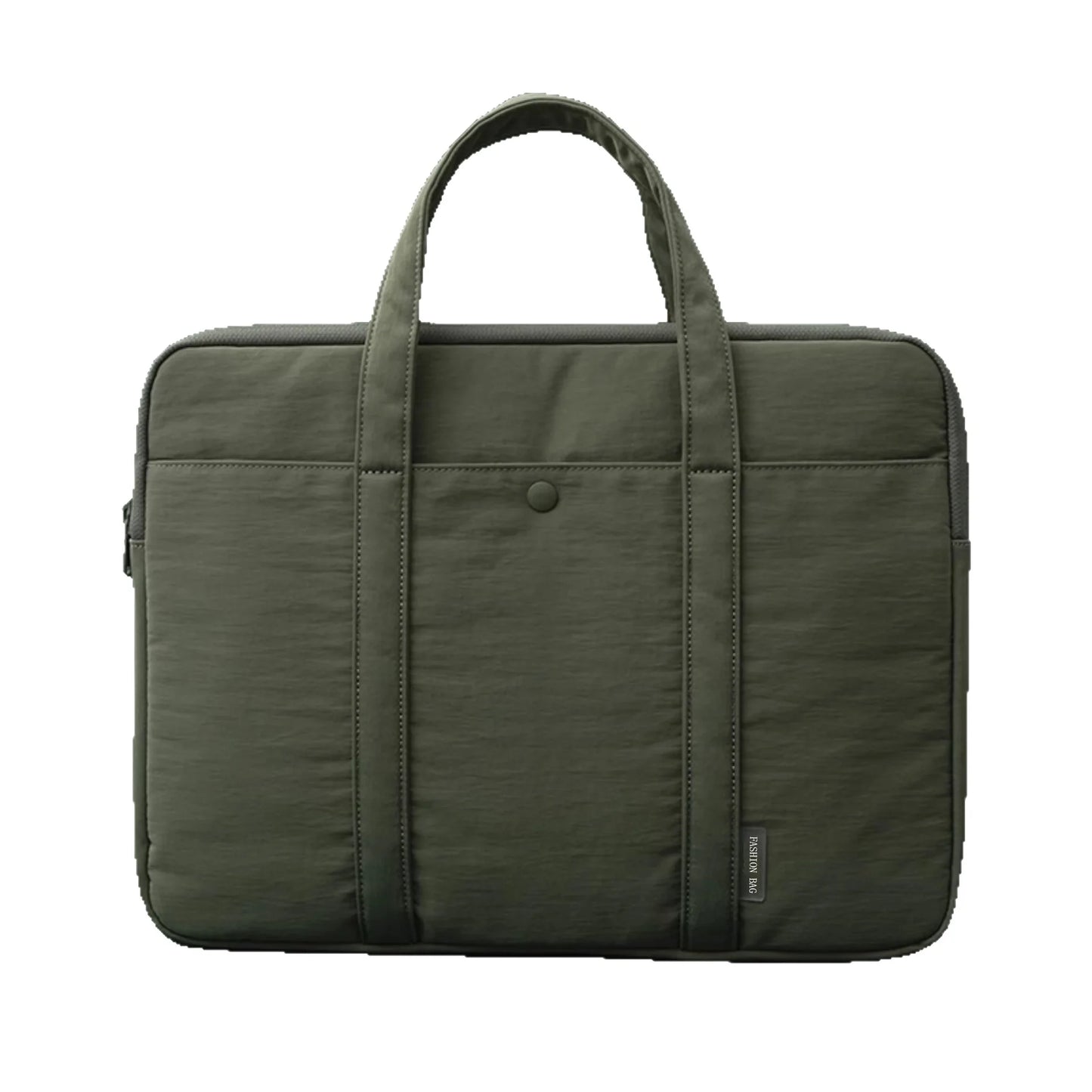 The Minimalist's Essential: Sleek Nylon Laptop Briefcase Laptop Bag 13.3 14 15 15.6 Inch