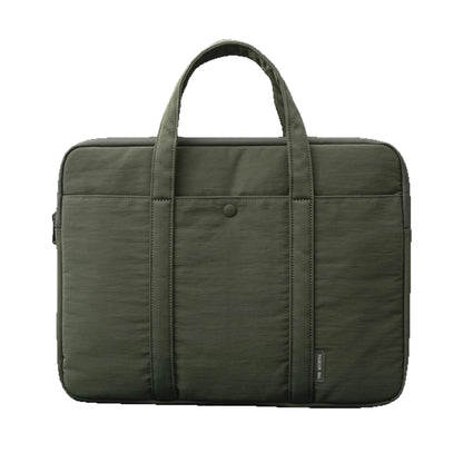 The Minimalist's Essential: Sleek Nylon Laptop Briefcase Laptop Bag 13.3 14 15 15.6 Inch