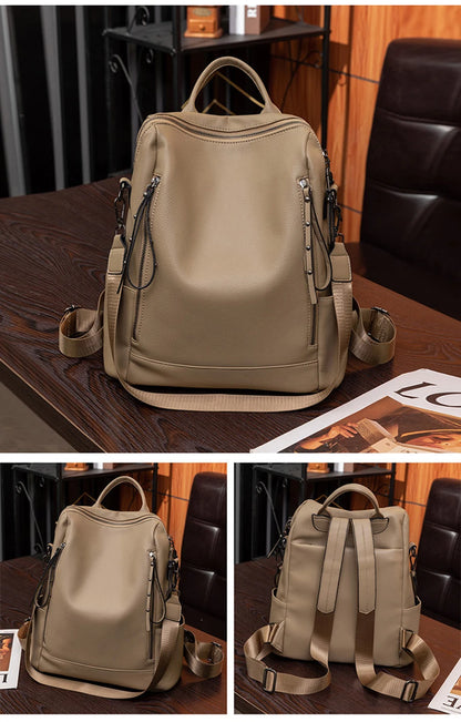 Women's Genuine Leather Backpack