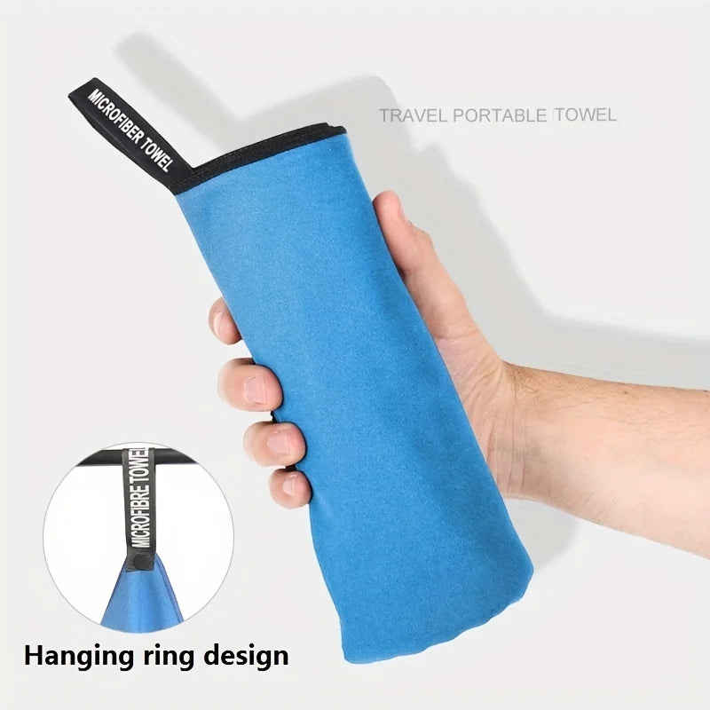 Ultra-Absorbent Microfibre Gym Towel | Quick-Drying Sports & Travel Gear