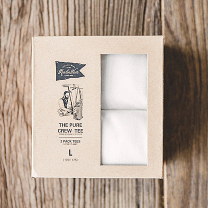 The Pure Crew Tee: Foundation of the Modern Men's Wardrobe