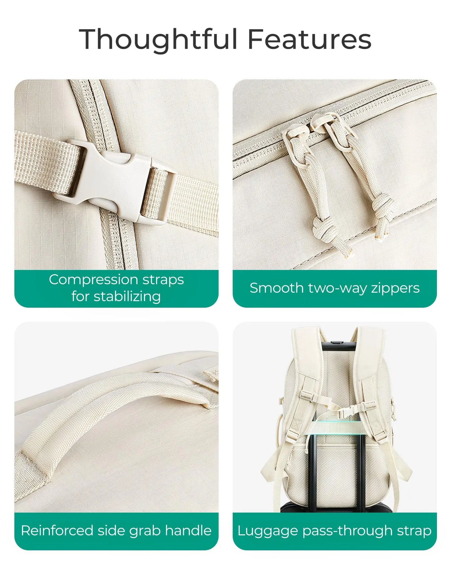 The Voyager Carry-On Backpack: Effortless Elegance for the Modern Nomad