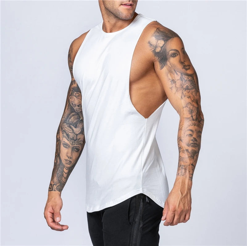 Men's Performance Drop-Armhole Gym Vest