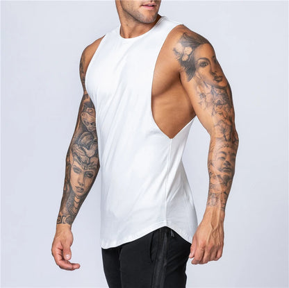 Men's Performance Drop-Armhole Gym Vest