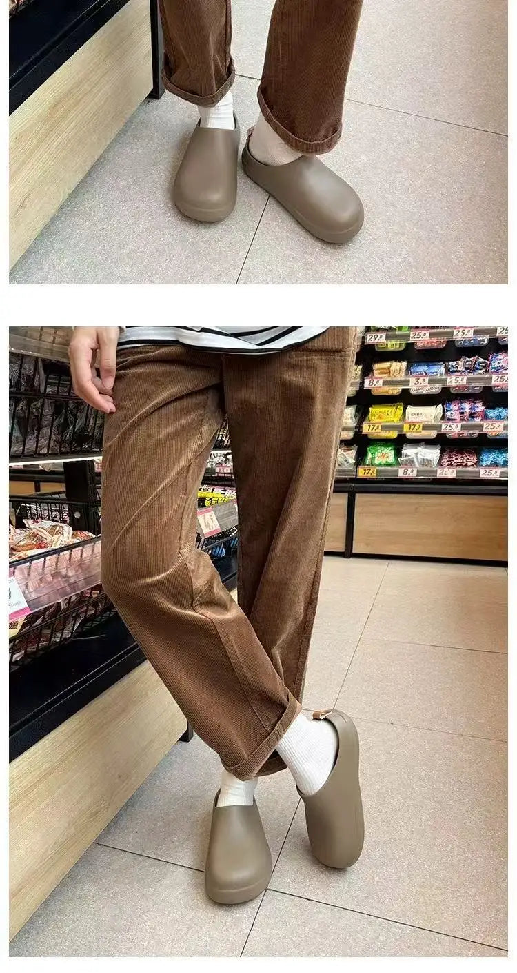 Japanese-Inspired Clogs Shoes | EVA Super Soft Mule Slippers for Men & Women