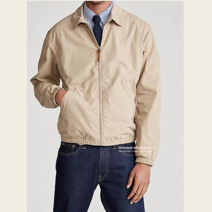 British Vintage Classic Harrington Jacket – The Smart Layer for Unpredictable Weather