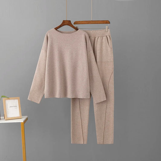 Women's Lounge Knit Co Ord Set