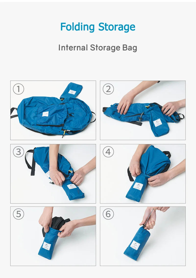 Naturehike Cloudy Goose Ultralight Pack-A-Bag Folding 30L Backpack: Freedom Unfolded