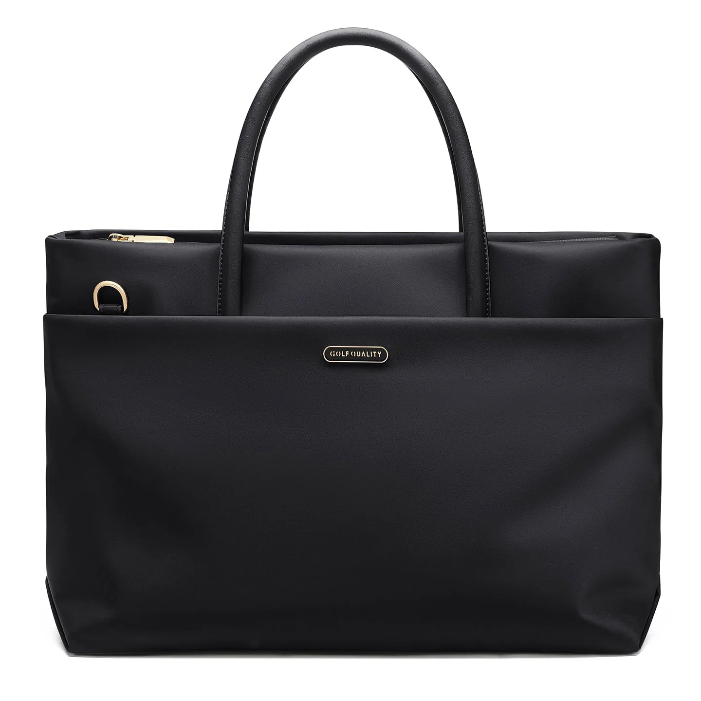 The Brutalist Carryall: 15-Inch Waterproof Nylon Executive Tote | GOLF