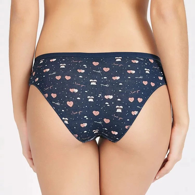 The Godard Grid Low-Waist Briefs (3-Pack)