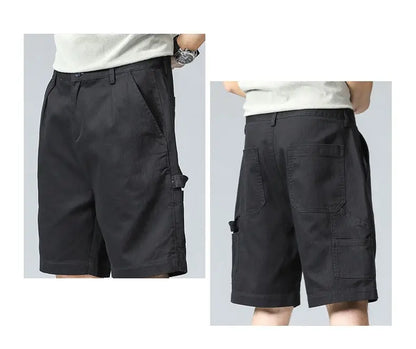 Men’s Cotton Herringbone Utility Short