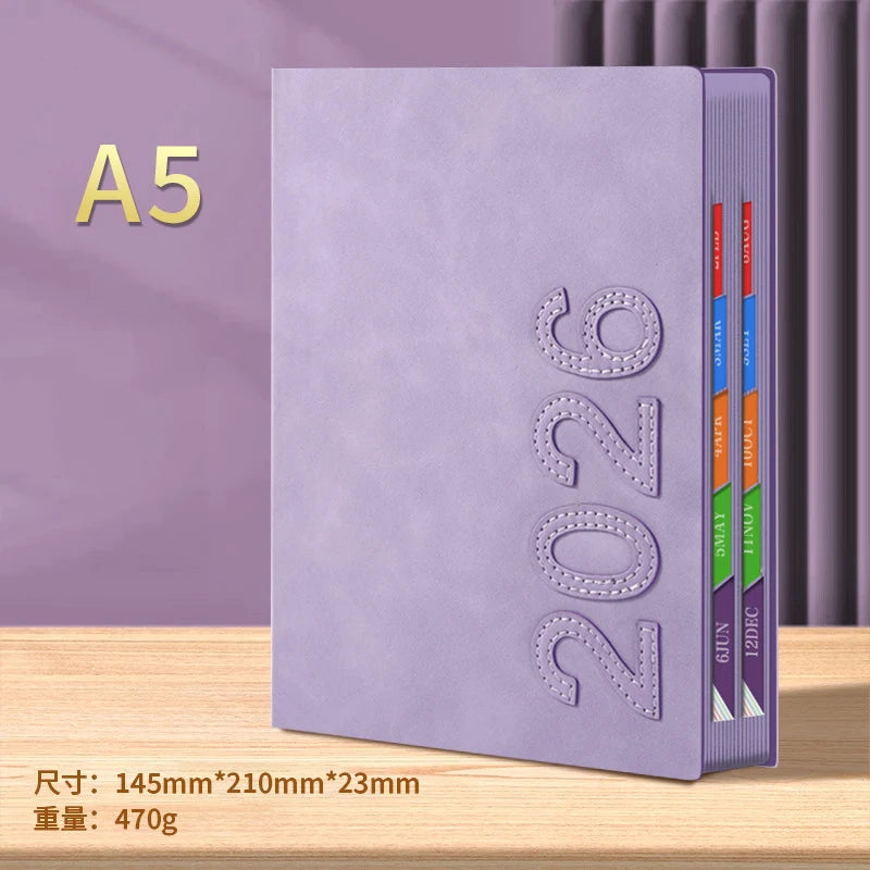 2026 Style Architect Diary A5 Diary 400 Pages | Schedule Planner Weekly Plan Journal