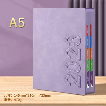 2026 Style Architect Diary A5 Diary 400 Pages | Schedule Planner Weekly Plan Journal