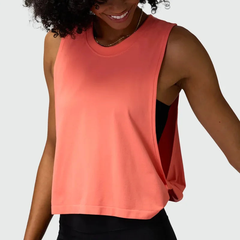 Aura Mesh-Back yoga Tank