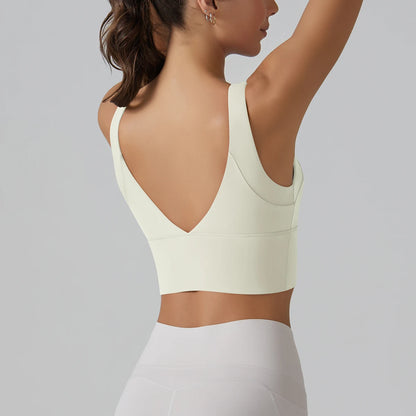 The Sculpt V-Back Longline Sports Bra: Where High Performance Meets High Design