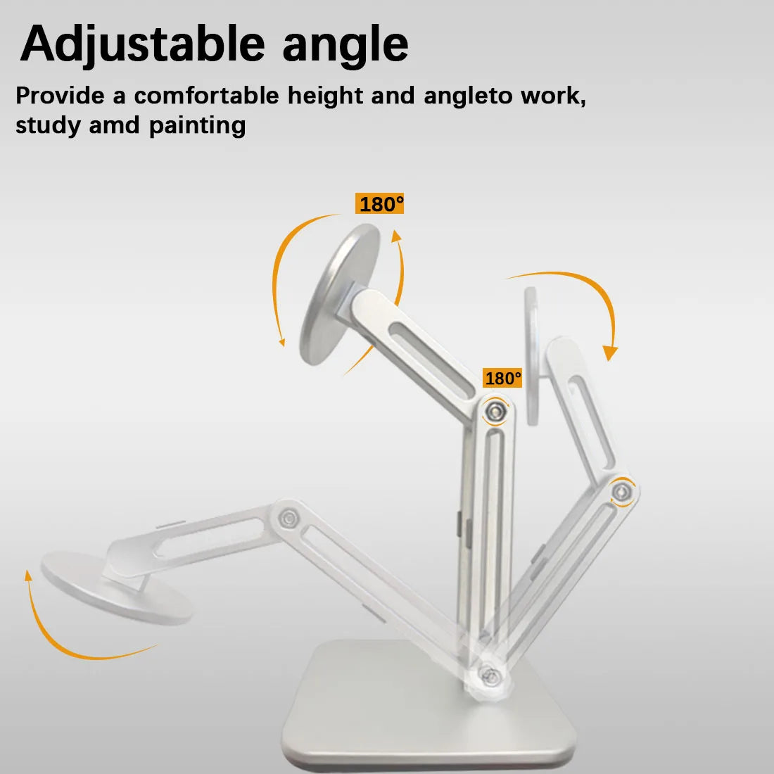 Elevate Your View: The Sculptural Magnetic Desktop Stand