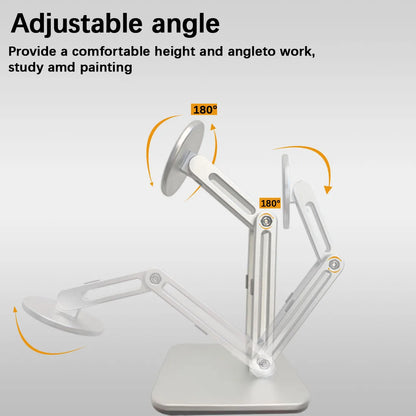 Elevate Your View: The Sculptural Magnetic Desktop Stand