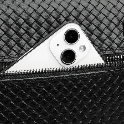 Men's Genuine Leather Cross Body Bag