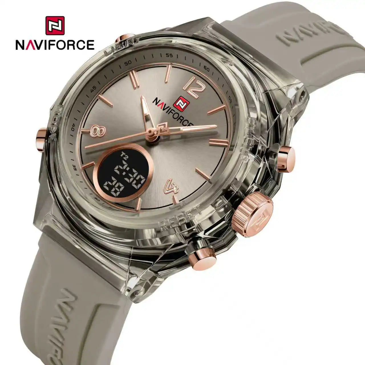 The Navigator: Women's Multifunctional Dual-Time Sport-Chic Quartz Movement Wristwatch