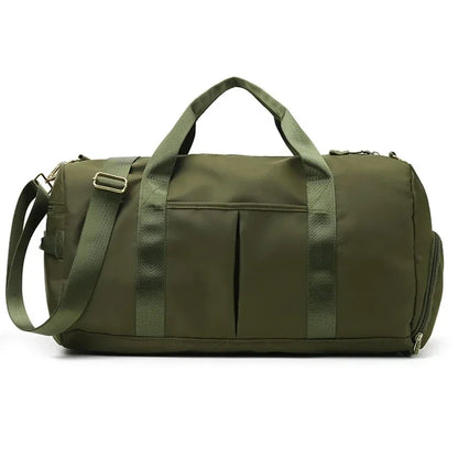 Women's Duffel Bag with Shoe Compartment
