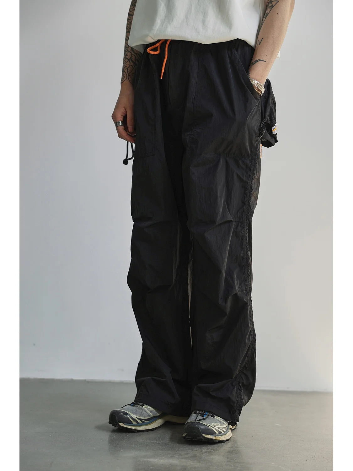 Men's The Summit Outdoor Trouser: Nylon Wide-Leg Utility Pants
