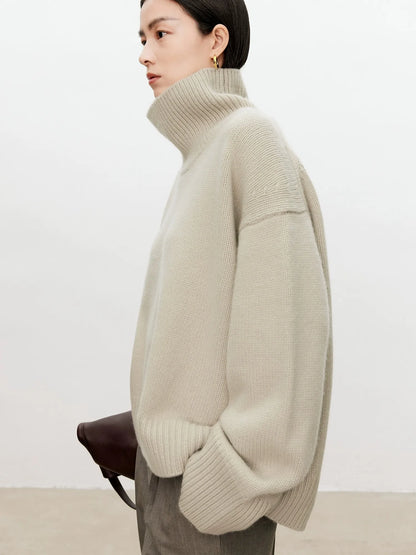 The Bauhaus Cashmere Turtleneck Knit