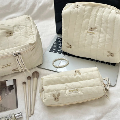 Quilted Cosmetic Bag