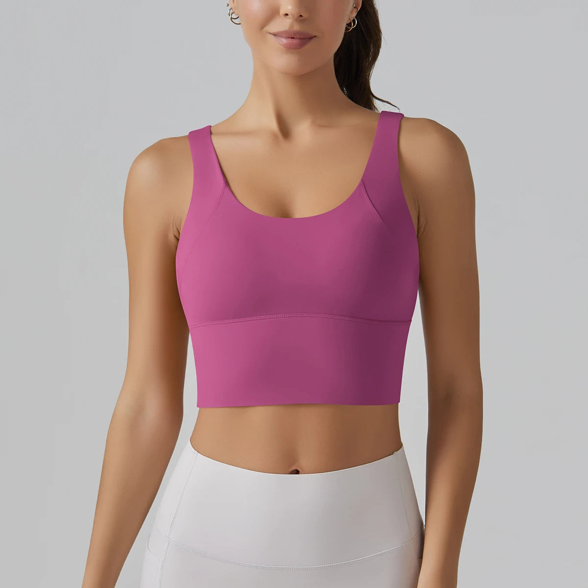 The Sculpt V-Back Longline Sports Bra: Where High Performance Meets High Design