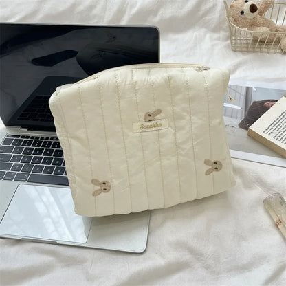 Quilted Cosmetic Bag