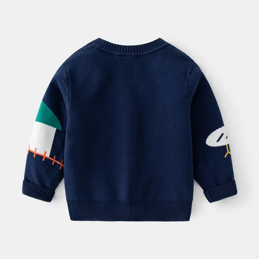 Boy's cardigan sweater