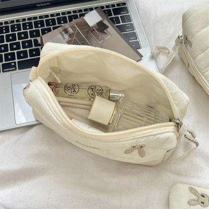 Quilted Cosmetic Bag