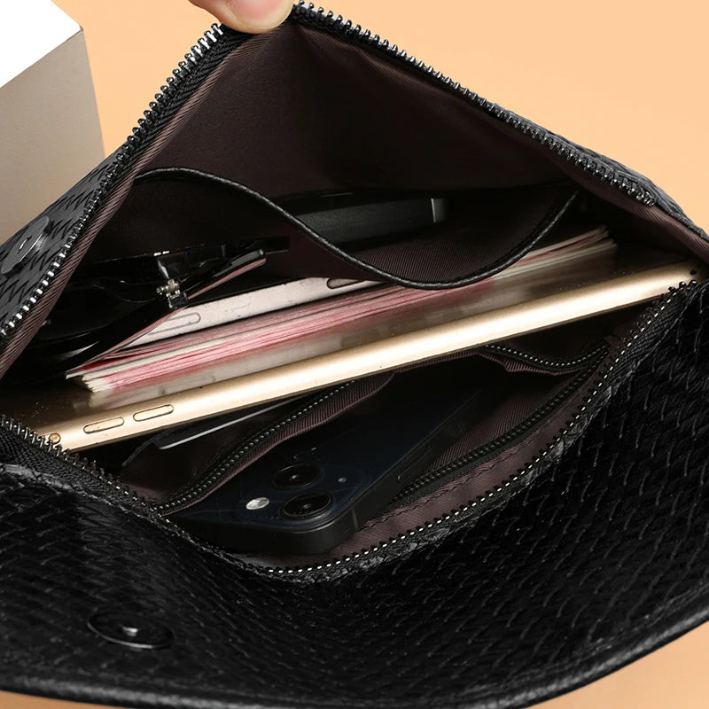 Men's Genuine Leather Cross Body Bag