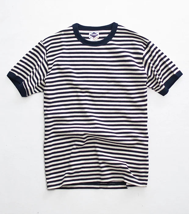 The Mariner Heavyweight Men's Authentic Nautical Sailor Stripe T-Shirt
