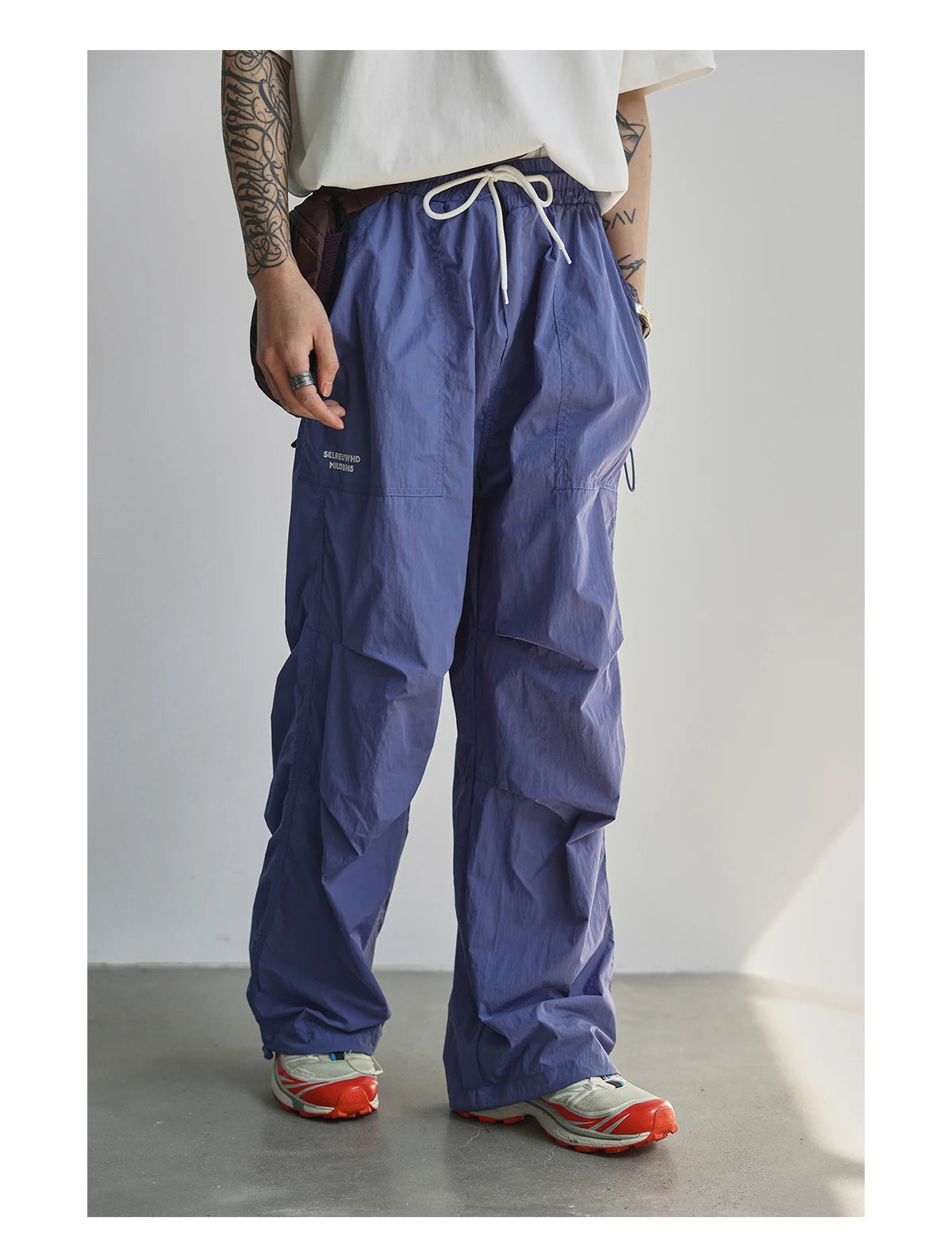 Men's The Summit Outdoor Trouser: Nylon Wide-Leg Utility Pants