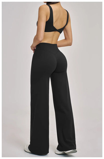 The Aura Ribbed Seamless Sports Yoga Set