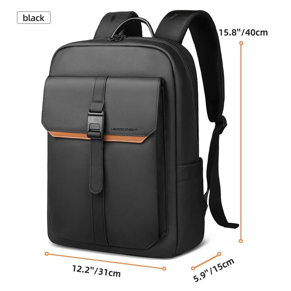 The Modern Commuter: HEROIC KNIGHT Flap Laptop Backpack