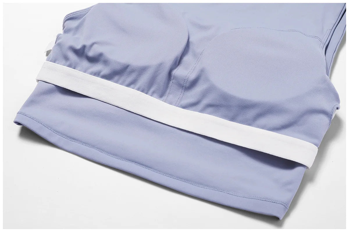 Women's Yoga & Gym Sport Vest | Seamless Knit Crop Top