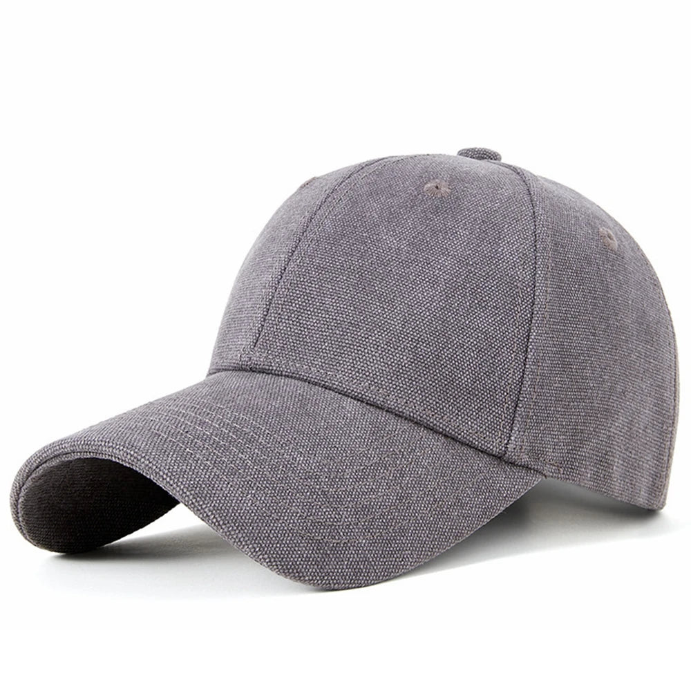 The Peak of Comfort: The All-Season Canvas Baseball Cap