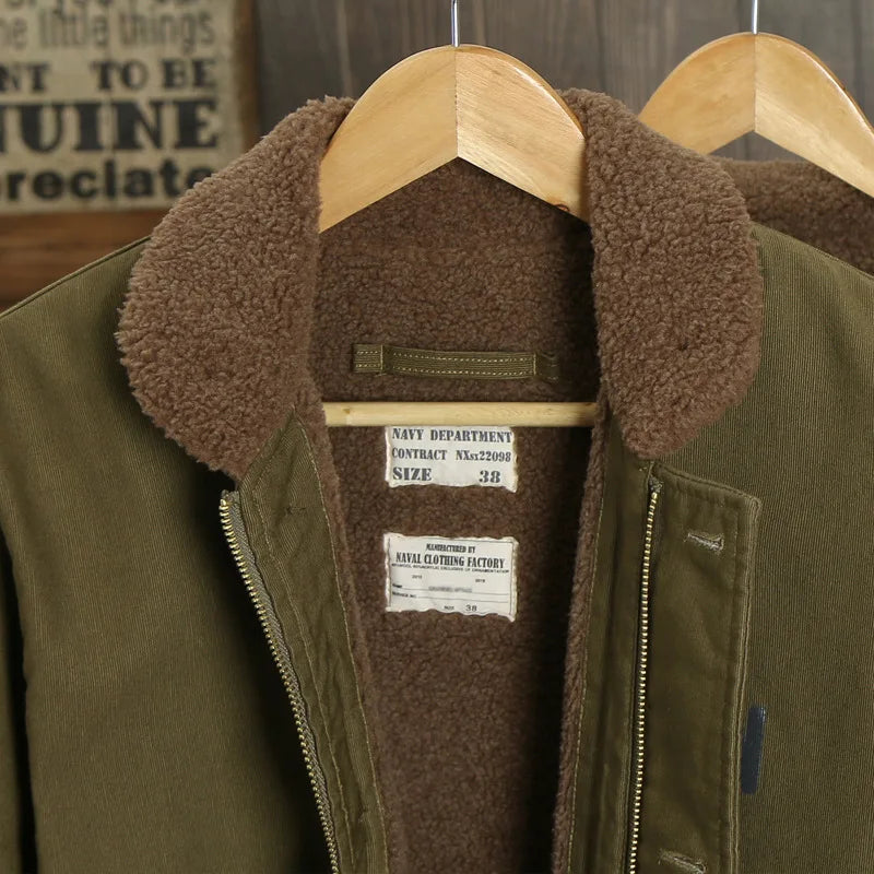 Men's Authentic Originals N-1 Deck Jacket Reproduction Workwear