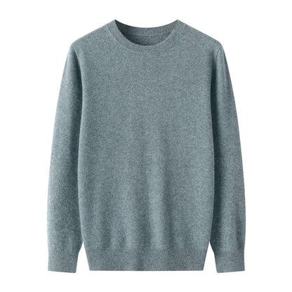 Men's 100% Merino Wool Crew Neck Sweater