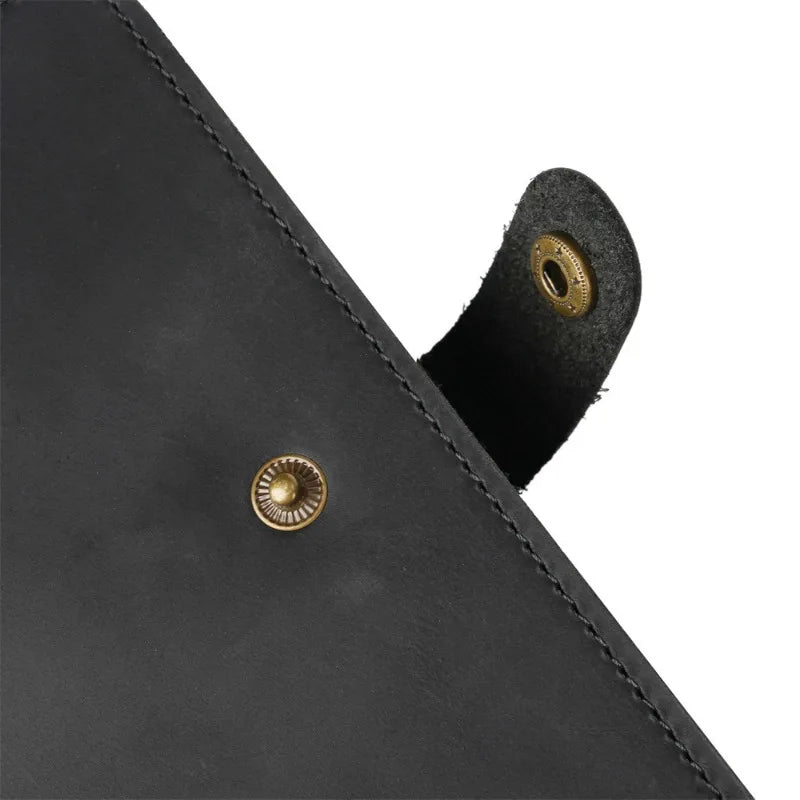 The Nomad’s Daily Anchor | Genuine Leather Pocket Journal Cover