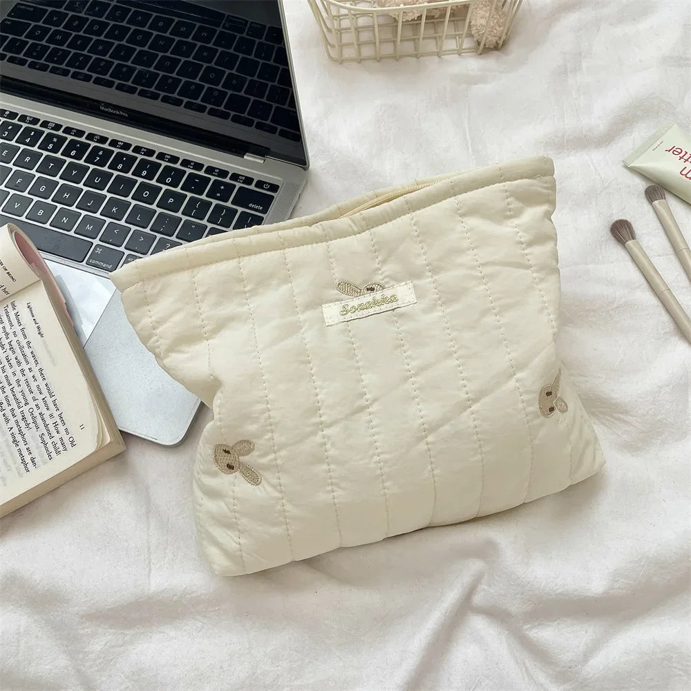 Quilted Cosmetic Bag