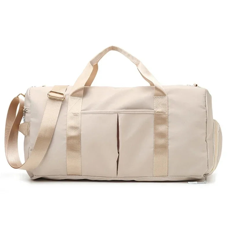 Women's Duffel Bag with Shoe Compartment